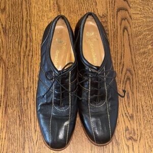 Black Leather Brogues